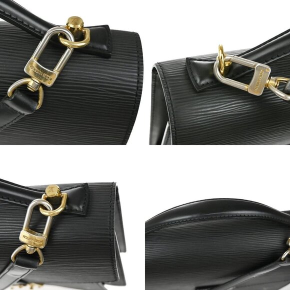 LOUIS VUITTON Monceau 2Way Shoulder Hand Bag Epi Leather Black - Picture 15 of 16
